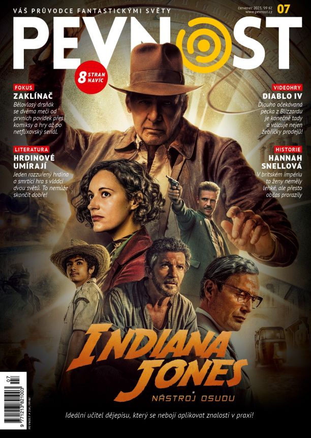 PEVNOST magazine side cover  July 2023