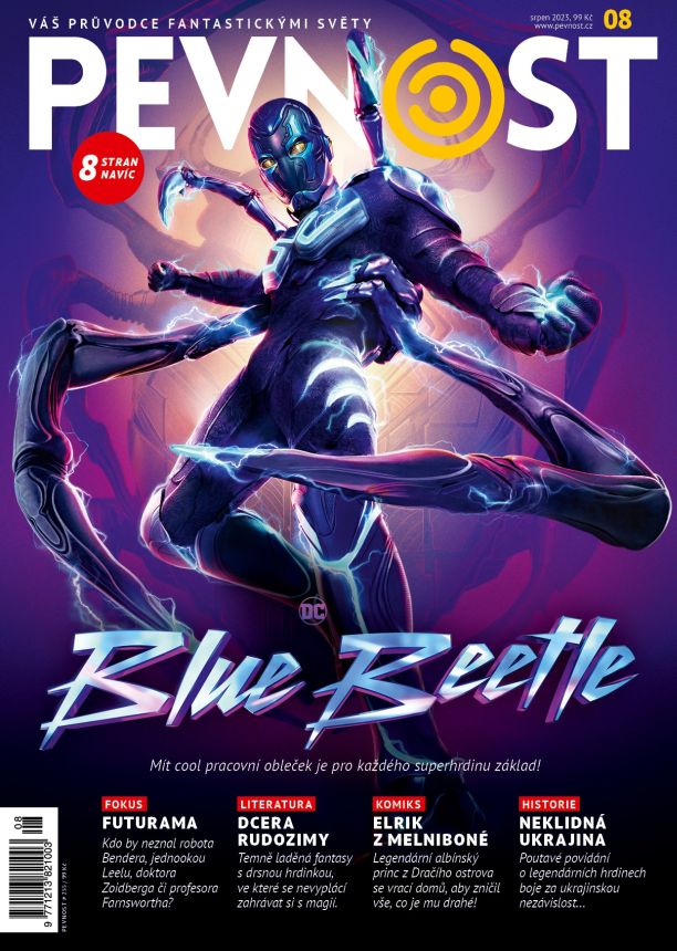 PEVNOST magazine side cover  August 2023
