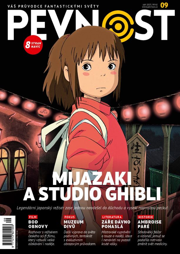 PEVNOST magazine side cover  September 2023