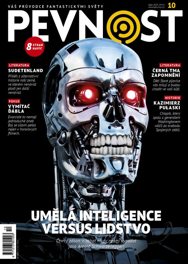 PEVNOST magazine side cover  October 2023