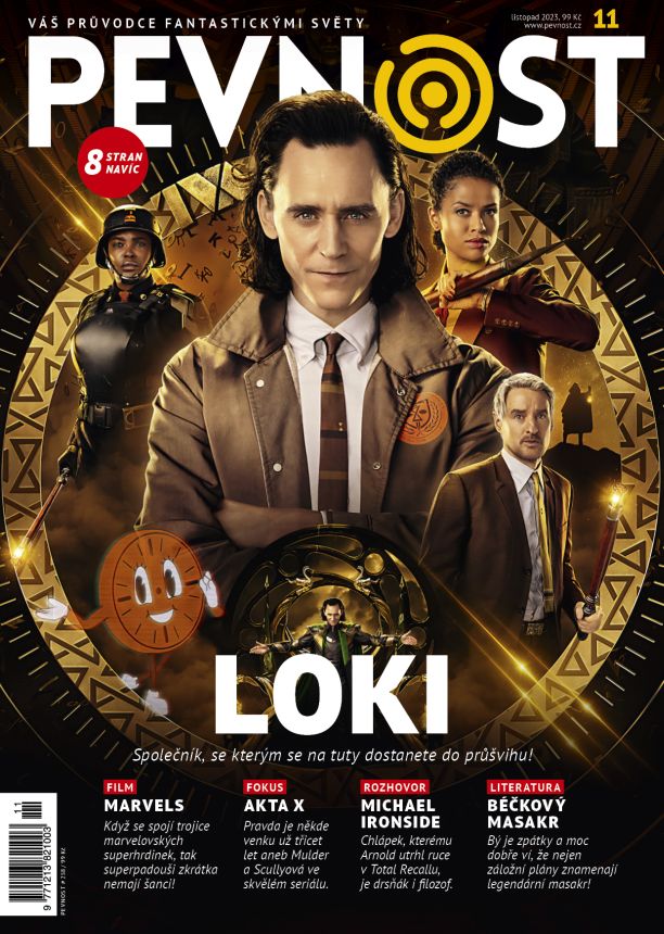 PEVNOST magazine side cover  November 2023