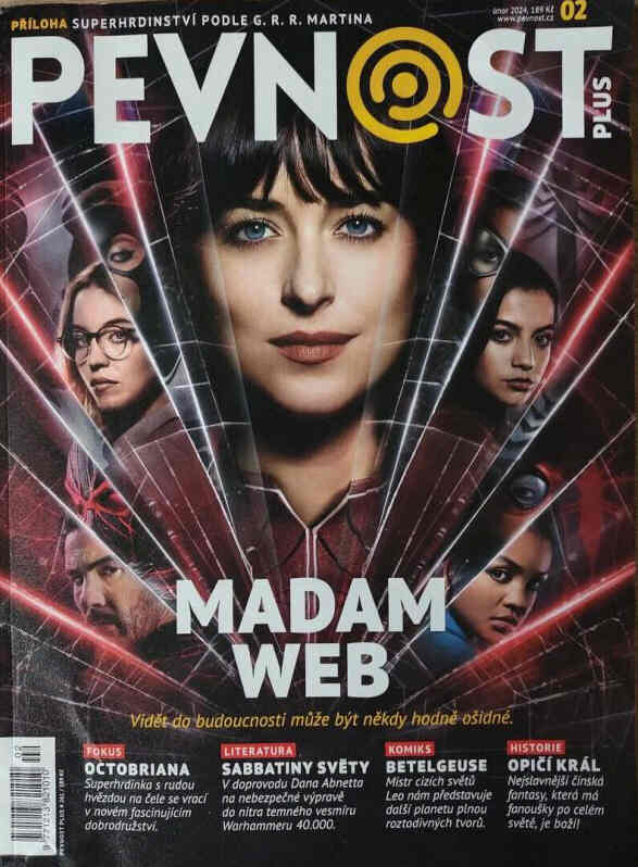 PEVNOST magazine side cover  February 2024