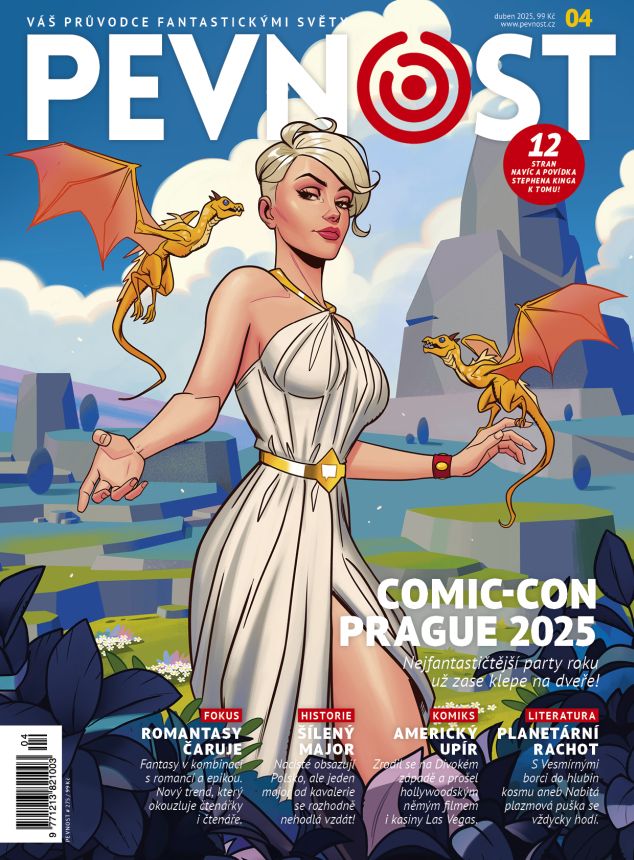 PEVNOST magazine side cover  April 2025