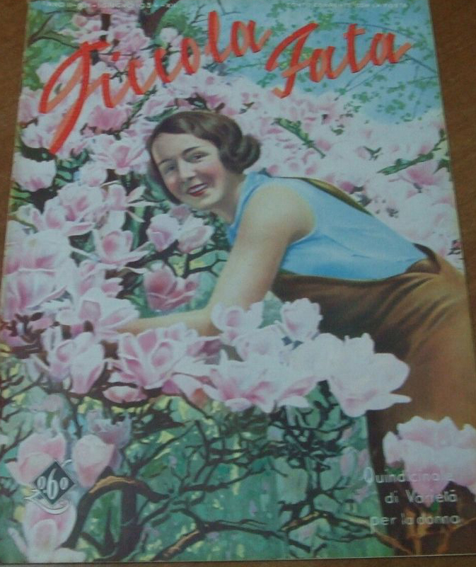PICCOLA FATA magazine side cover Issue 13 1 July 1934