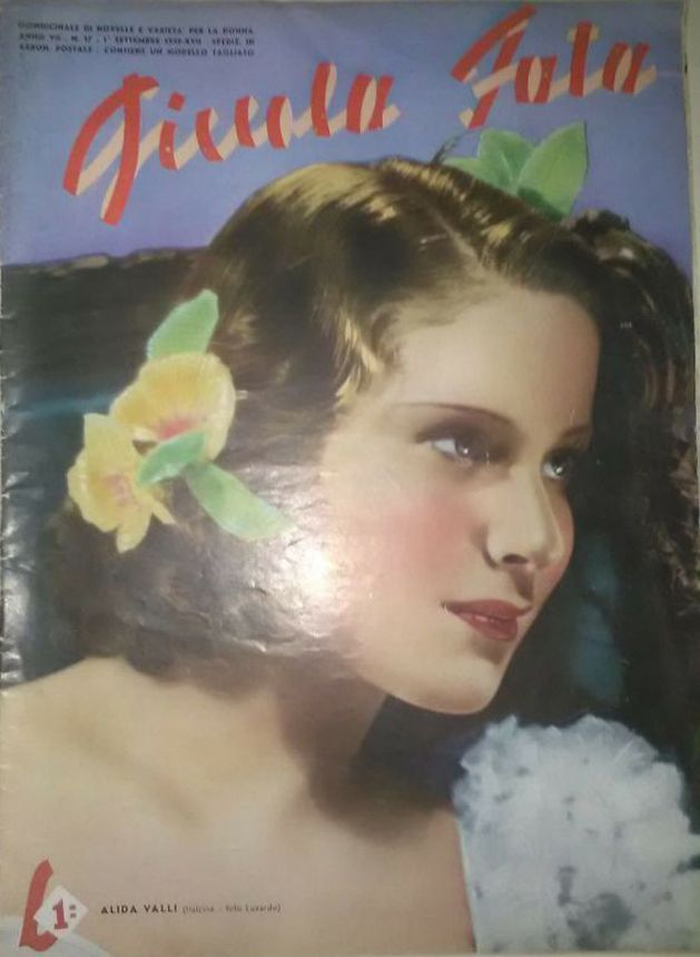PICCOLA FATA magazine side cover Issue 17 1 September 1939
