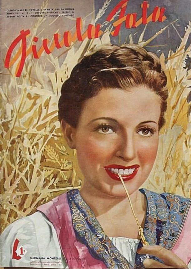 PICCOLA FATA magazine side cover Issue 19 1 October 1939