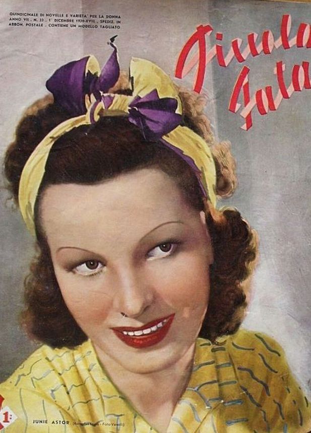 PICCOLA FATA magazine side cover Issue 23 1 December 1939