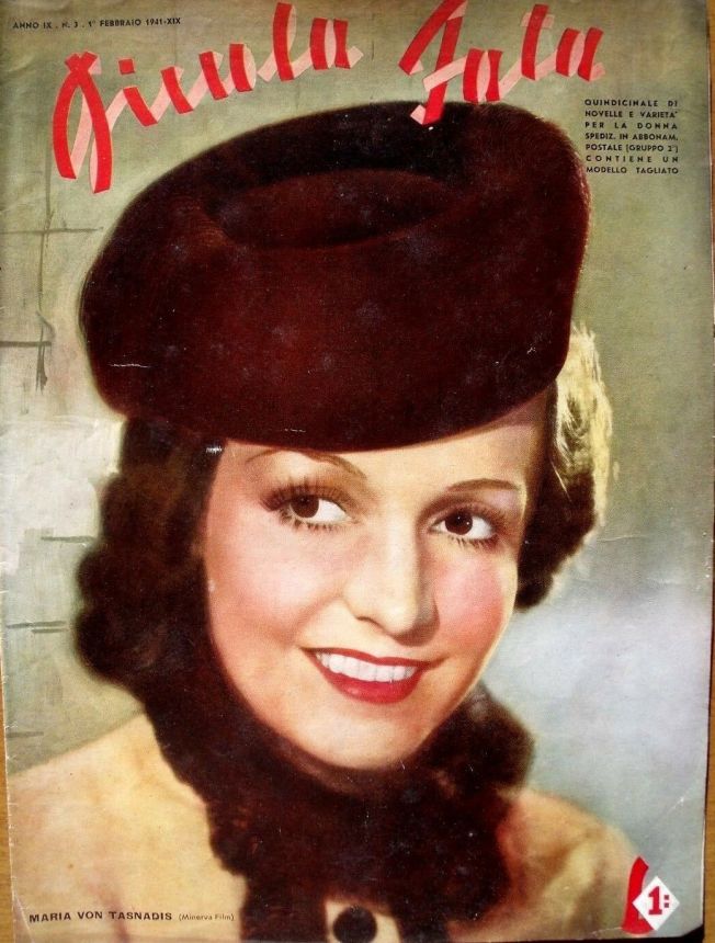 PICCOLA FATA magazine side cover Issue 3 1 February 1941