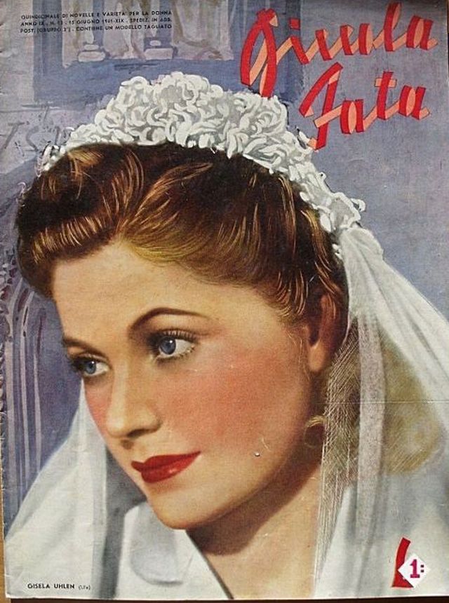 PICCOLA FATA magazine side cover Issue 12 15 June 1941
