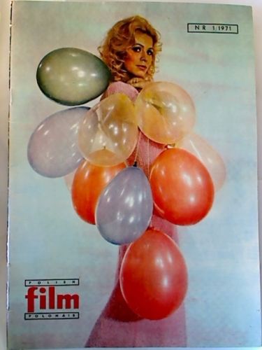 POLISH FILM POLONAIS magazine side cover Issue 1  1971