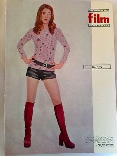 POLISH FILM POLONAIS magazine side cover Issue 1  1972