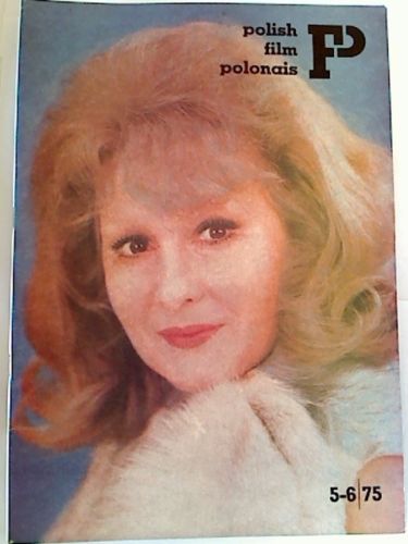 POLISH FILM POLONAIS magazine side cover Issue 5/6  1975
