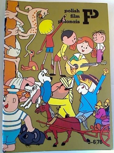 POLISH FILM POLONAIS magazine side cover Issue 5/6  1976