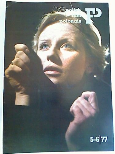 POLISH FILM POLONAIS magazine side cover Issue 5/6  1977
