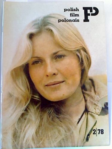 POLISH FILM POLONAIS magazine side cover Issue 2  1978