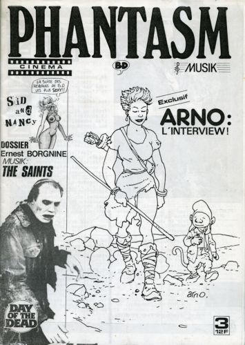 PHANTASM magazine side cover Issue 3  