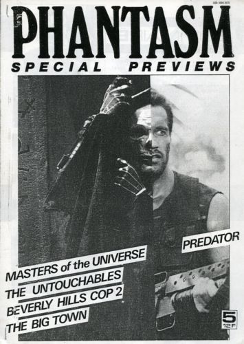 PHANTASM magazine side cover Issue 5  