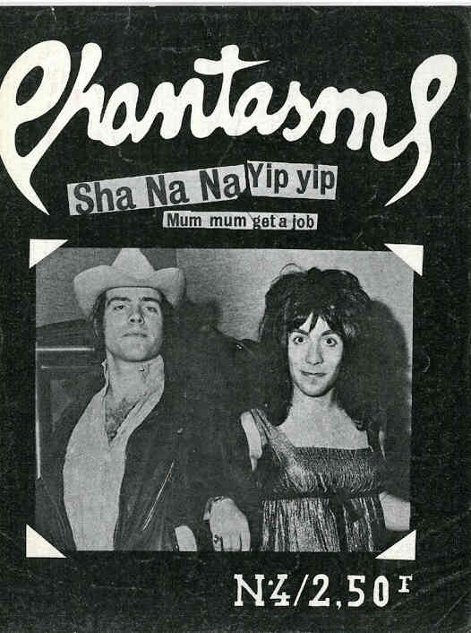 PHANTASME magazine side cover Issue 4   1972