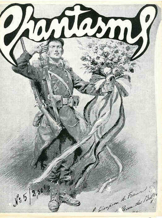 PHANTASME magazine side cover Issue 5   1972