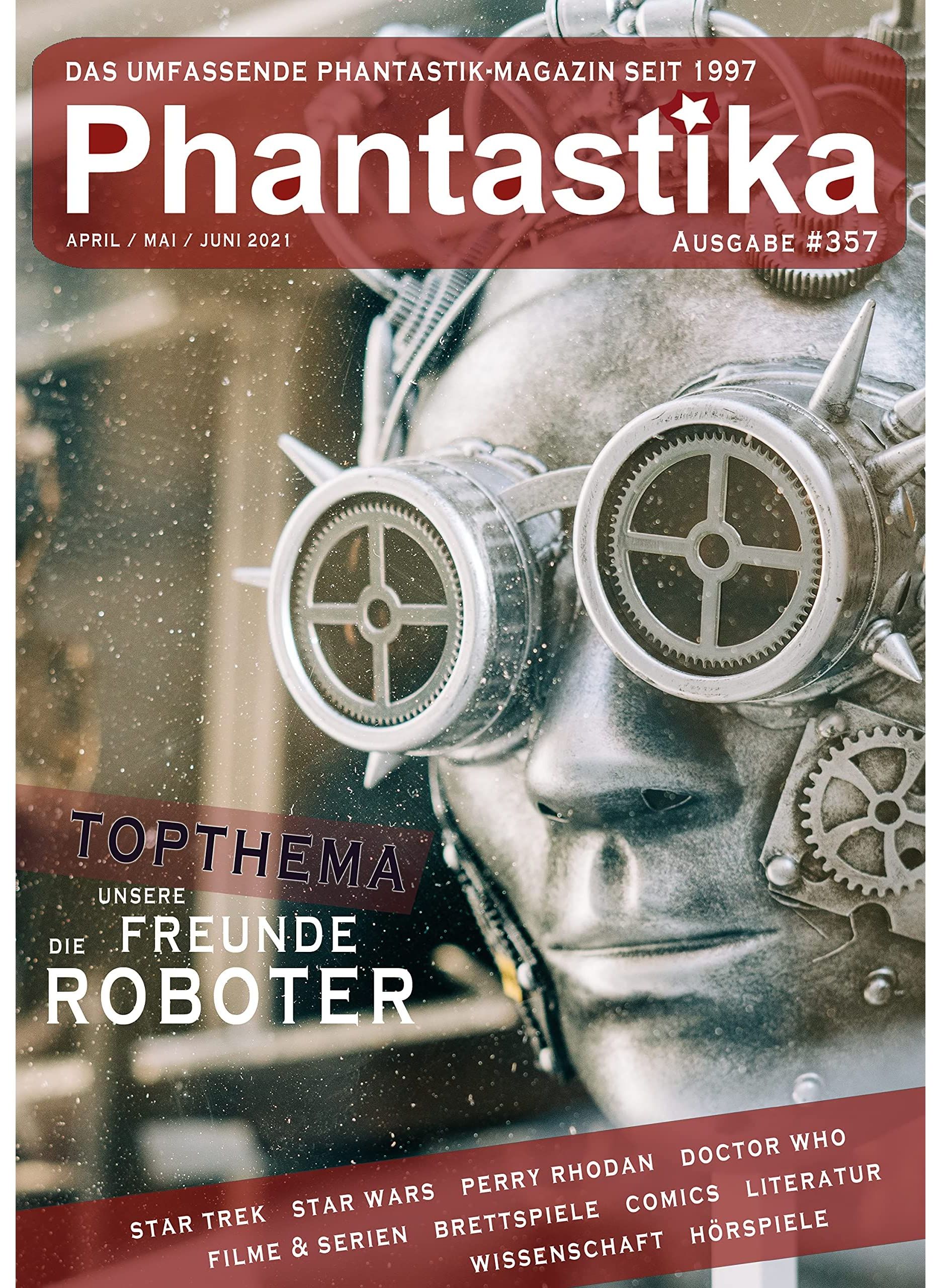 CORONA MAGAZINE magazine side cover Issue 357  April/May 2021