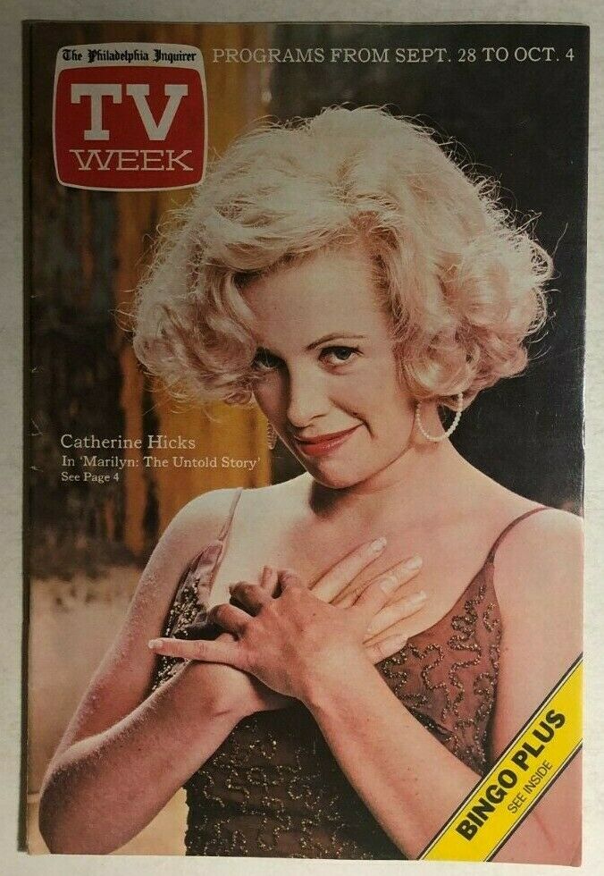 PHILADELPHIA INQUIRER TV WEEK magazine side cover 28 September 1980