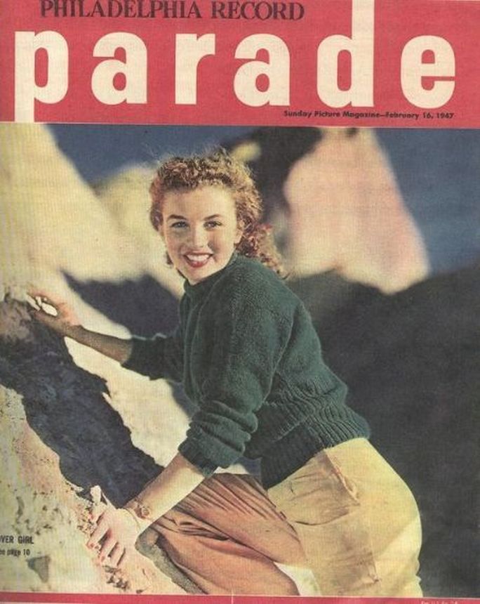 PHILADELPHIA RECORD PARADE magazine side cover 16 February 1947