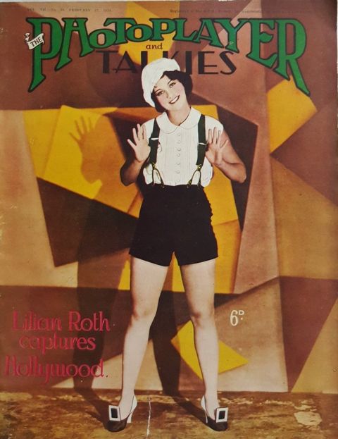PHOTOPLAYER | THE magazine side cover  Vol 7 No 39 22 February 1930
