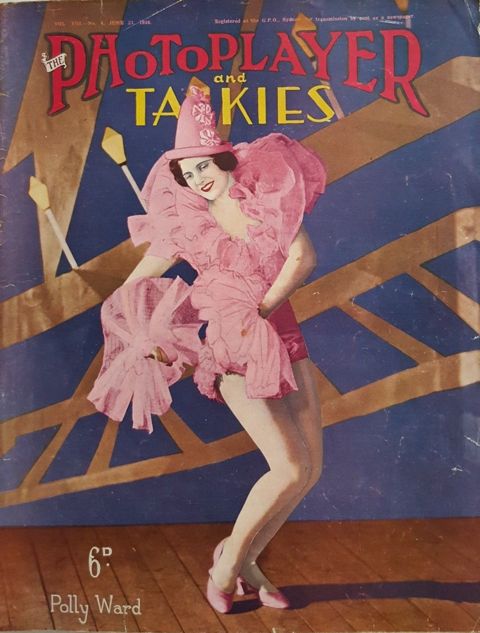 PHOTOPLAYER | THE magazine side cover  Vol 8 No 4 21 June 1930