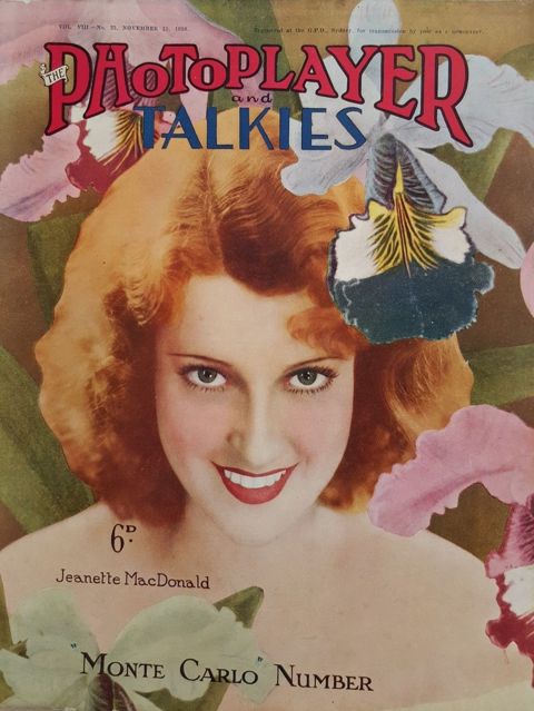 PHOTOPLAYER | THE magazine side cover  Vol 8 No 25 15 November 1930