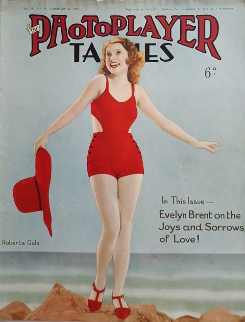 PHOTOPLAYER | THE magazine side cover  Vol 9 No 39 20 February 1932