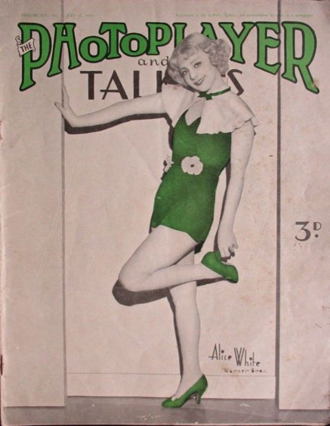 PHOTOPLAYER | THE magazine side cover  Vol 12 No  9 21 July 1934