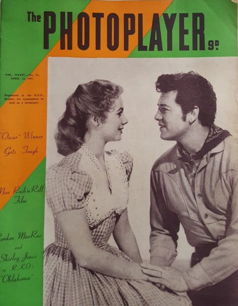 PHOTOPLAYER | THE magazine side cover  Vol 34 No 51 13 April 1957