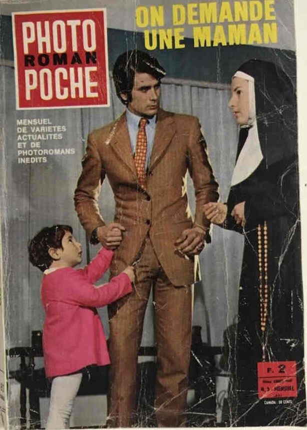 PHOTO ROMAN POCHE magazine side cover Issue 5   1969