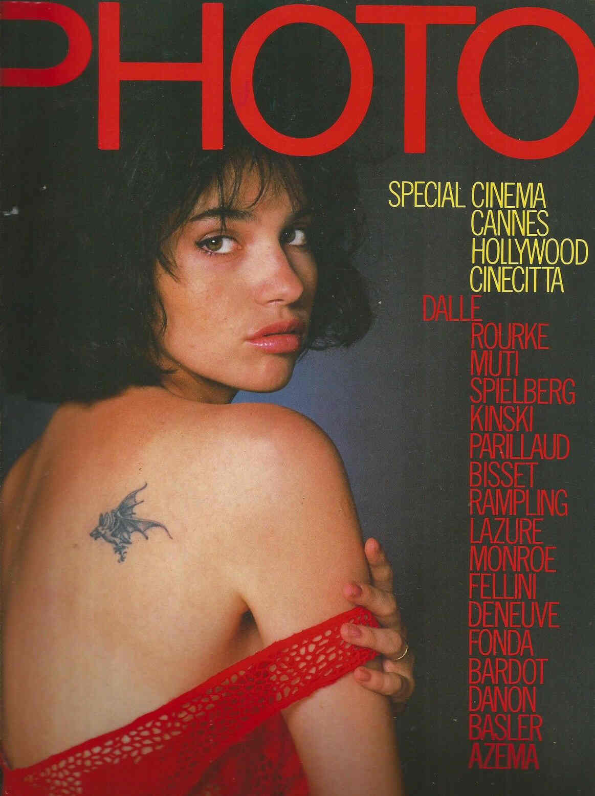PHOTO SPECIAL CINEMA magazine side cover Issue 236 May 1987