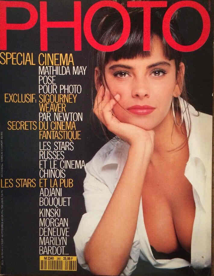PHOTO SPECIAL CINEMA magazine side cover Issue 260 May 1989