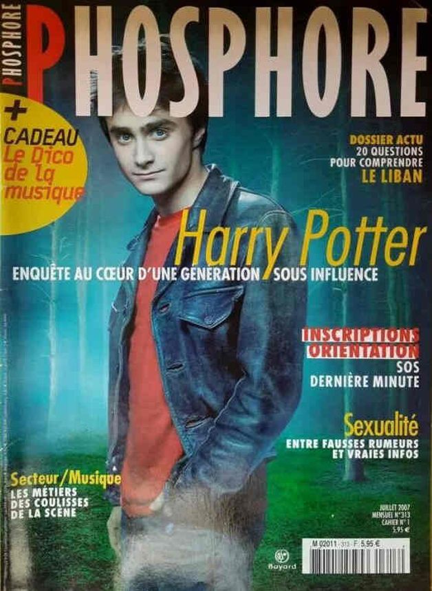 PHOSPHORE magazine side cover Issue 313  July 2007