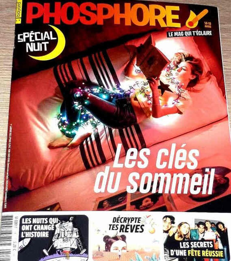 PHOSPHORE magazine side cover Issue 545  January 2023