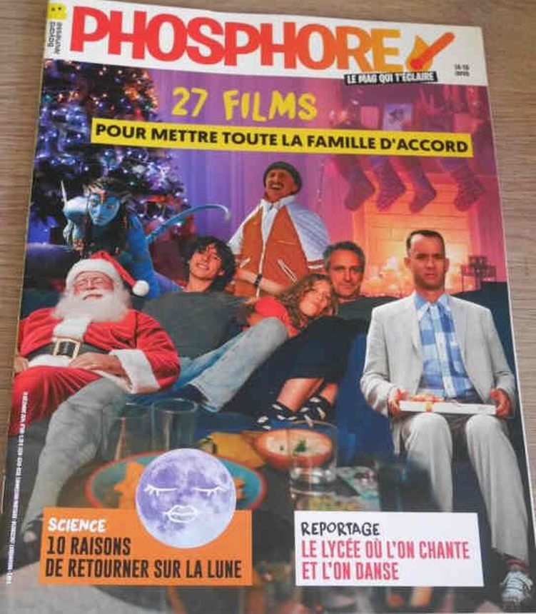 PHOSPHORE magazine side cover Issue 588  December 2024