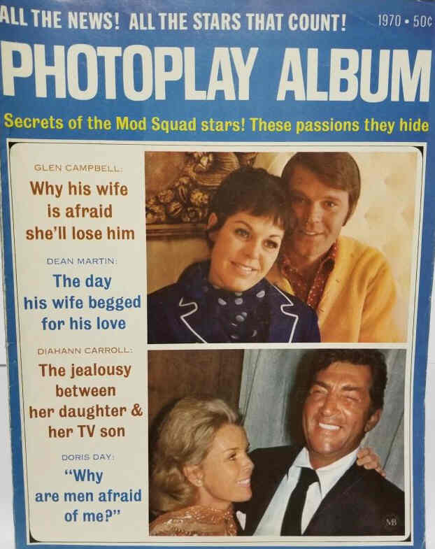 PHOTOPLAY ALBUM magazine side cover   1970