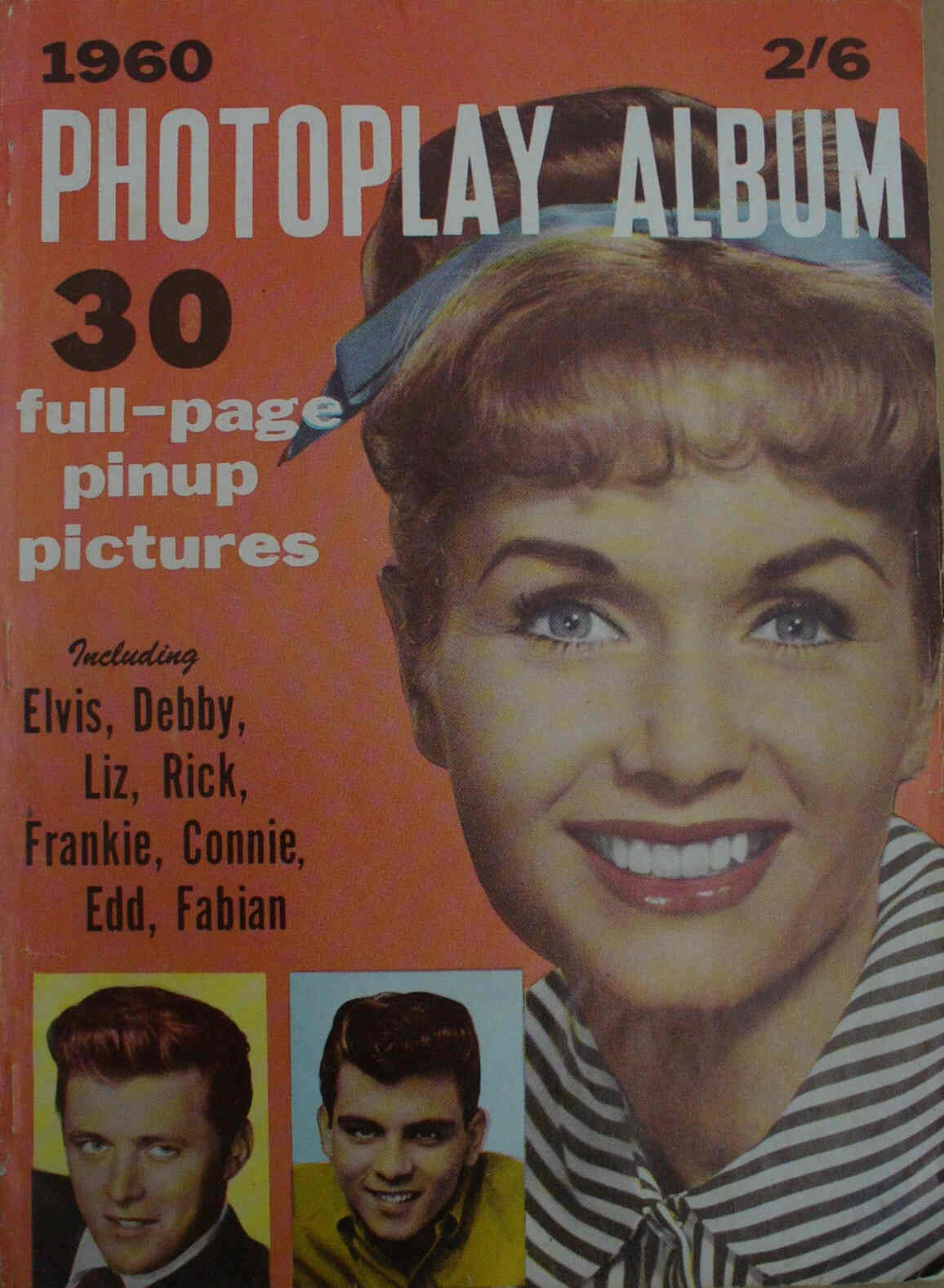 PHOTOPLAY ALBUM (Au) magazine side cover  1960