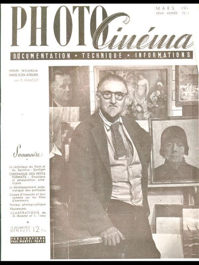 PHOTO CINEMA magazine side cover Issue 533 March 1946