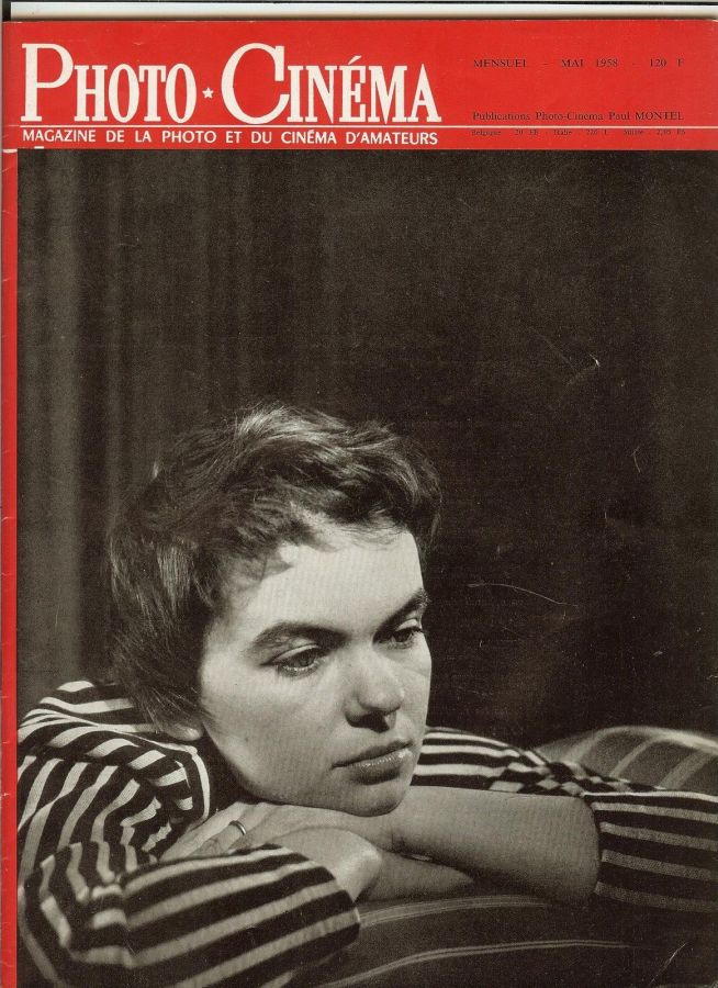 PHOTO CINEMA magazine side cover Issue 679 May 1958