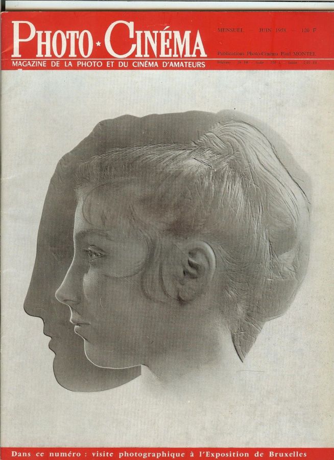 PHOTO CINEMA magazine side cover Issue 680 June 1958