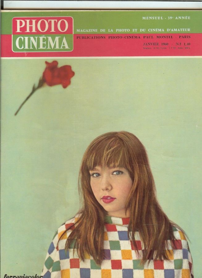 PHOTO CINEMA magazine side cover Issue 699 January 1960