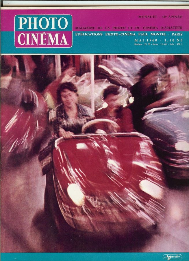PHOTO CINEMA magazine side cover Issue 703 May 1960