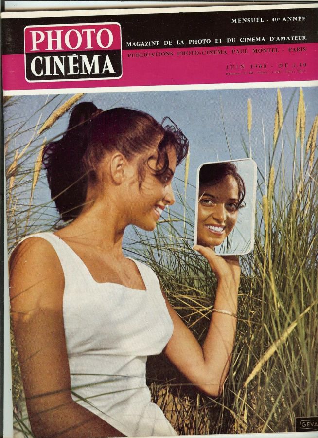 PHOTO CINEMA magazine side cover Issue 704 June 1960