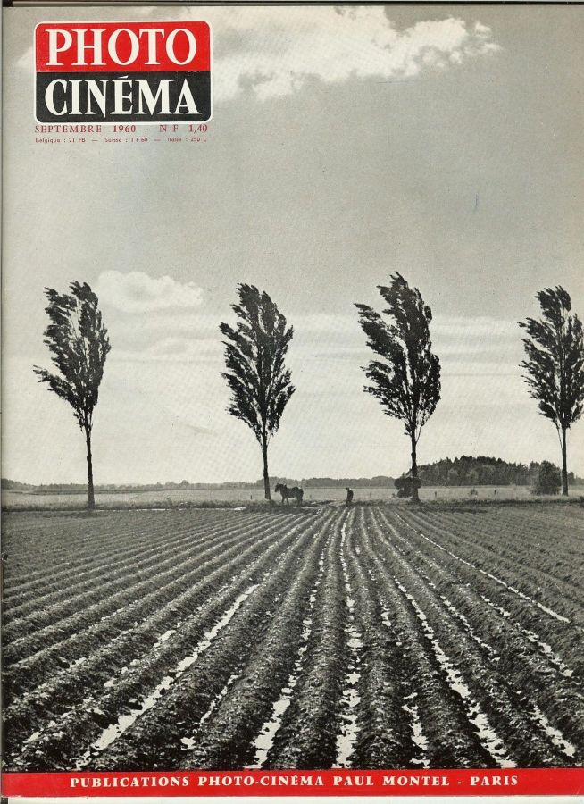 PHOTO CINEMA magazine side cover Issue 707 September 1960