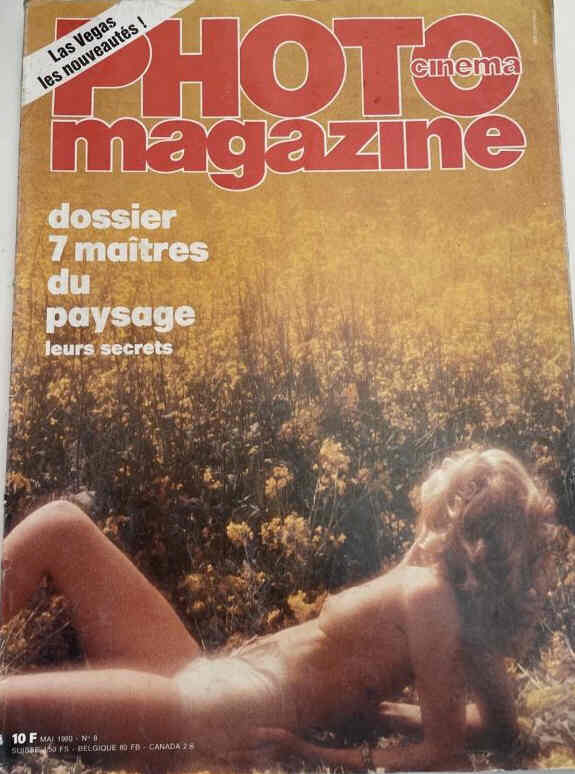 PHOTO CINEMA MAGAZINE magazine side cover Issue 8  May 1980