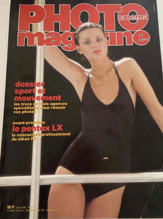 PHOTO CINEMA MAGAZINE magazine side cover Issue 9  June 1980