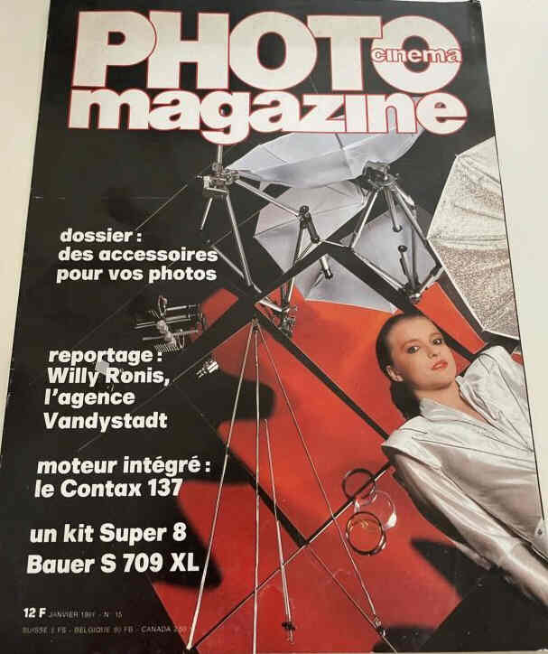 PHOTO CINEMA MAGAZINE magazine side cover Issue 15  January 1981